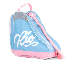 Rio Roller Script Skate Bag - Blue/Pink