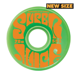 OJ Soft Wheels Mini Super Juice 78a Green