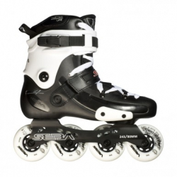 SEBA FRX 80 INLINE SKATES Black/White 37