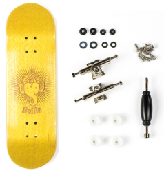 Bollie Fingerboard Mini Logo Set yellow
