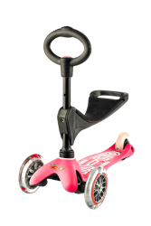 Micro Mini 3 in 1 Deluxe skrejritenis Pink