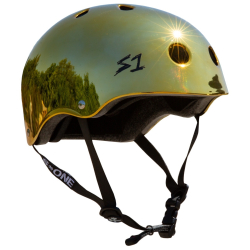 S-One V2 Lifer Helmet L Gold Mirror Gloss