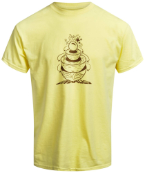 Undialed Geothermal T-shirt Yellow M