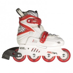 SEBA Junior J Blanc Rouge rollers 31-34