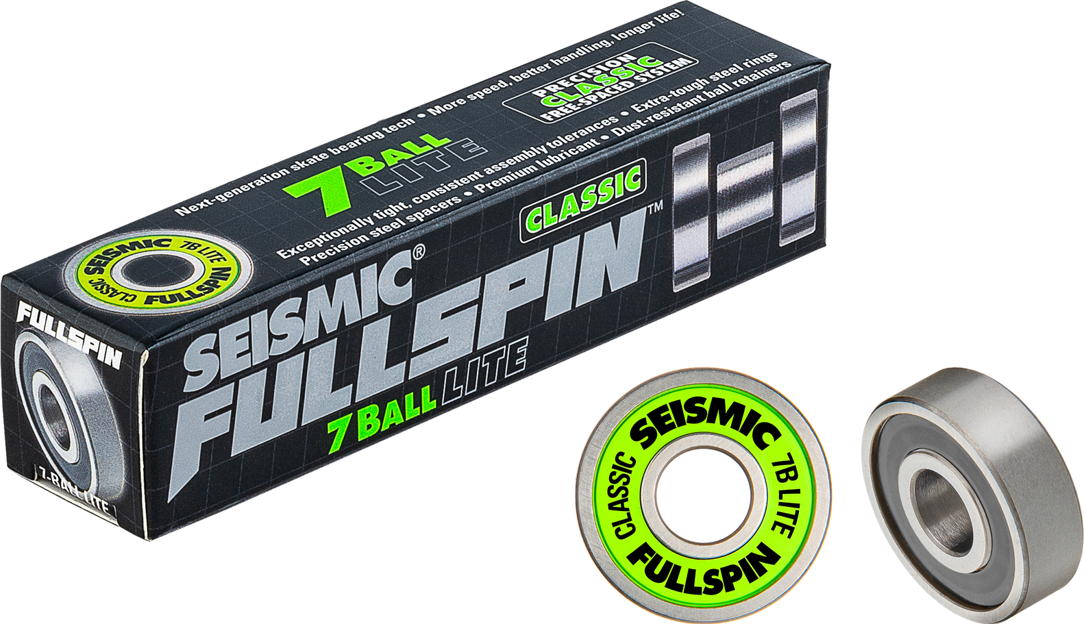 Seismic Fullspin 7-Ball Lite Classic bearings