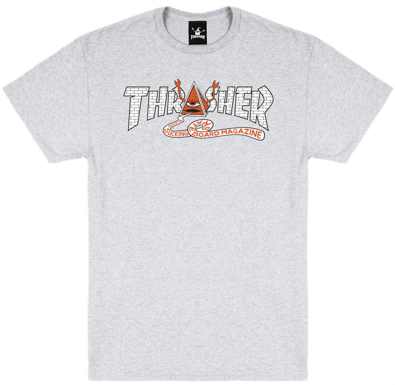 Thrasher x Toy Machine майка Pyramid