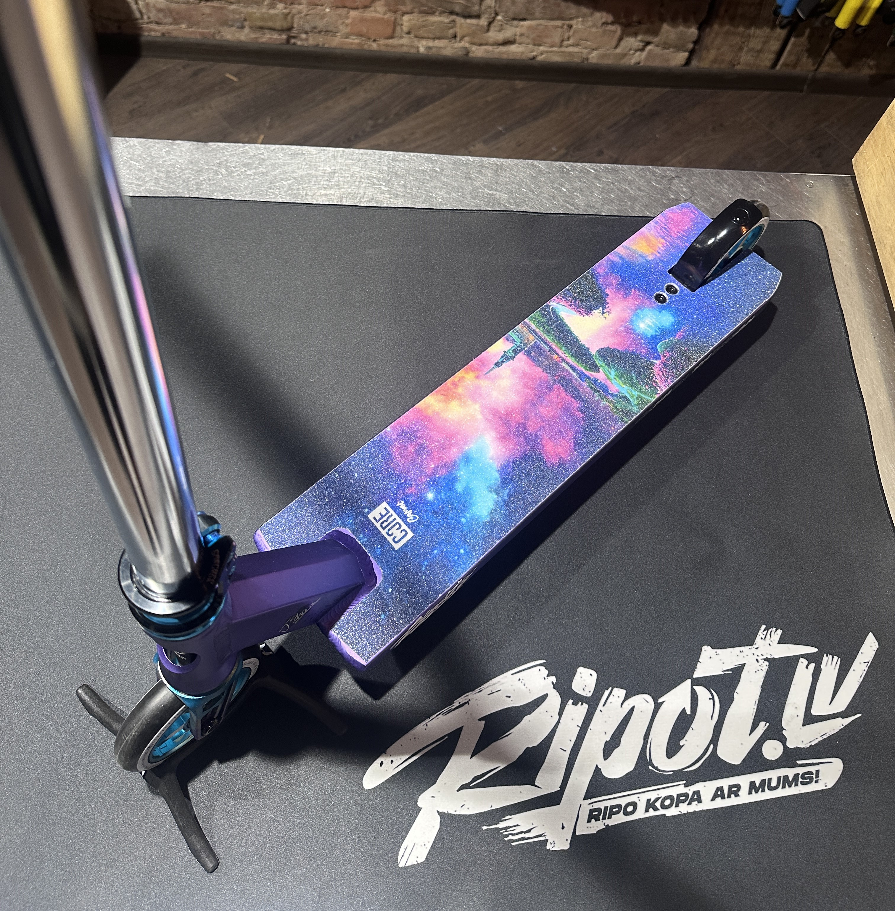 Lucky Violet Custom трюковой самокат